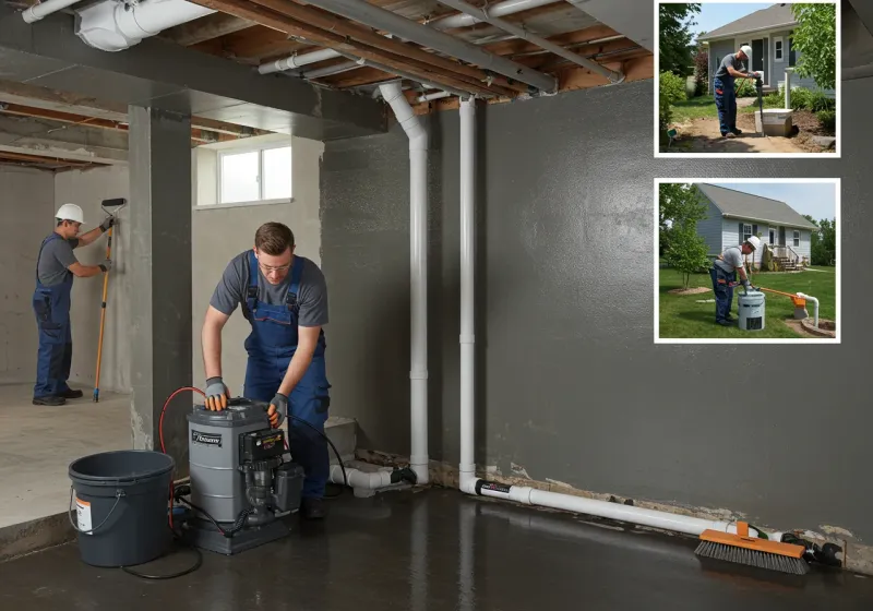 Basement Waterproofing and Flood Prevention process in Penn Hills, PA